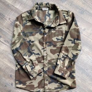 Crazy 8 Camouflage Fleece Shirt